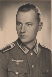 Hans Schellhammer als Unteroffizier im 2. Weltkrieg