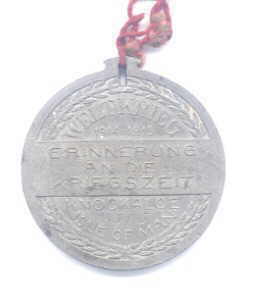 enlarge picture  - medal PoW German Isle o M