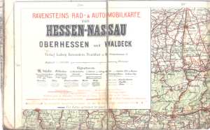 enlarge picture  - map car road map Hessen