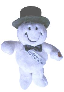 enlarge picture  - toy snow man Millenium