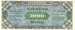 greres Bild - Geldnote Alliierte   1000