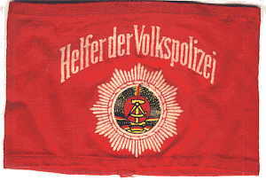 enlarge picture  - sleeve band Vopo GDR