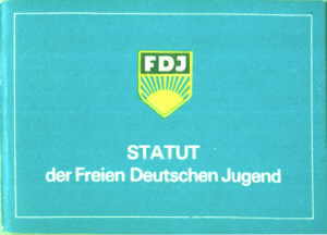 enlarge picture  - statute Youth GDR FDJ
