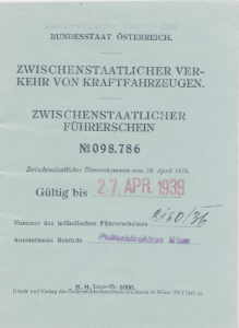 greres Bild - Fhrerschein 1938 Zwische