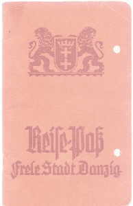 enlarge picture  - passport Danzig