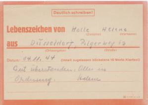 enlarge picture  - letter Red-Cross German