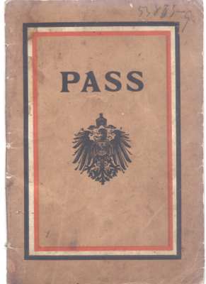 enlarge picture  - passport Poland German
