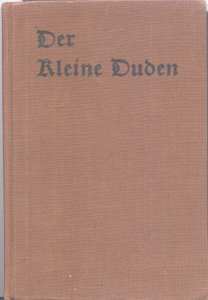 greres Bild - Buch Duden           1939