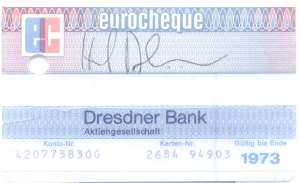 enlarge picture  - money bankcard Dresdner