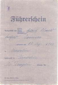 greres Bild - Fhrerschein 1937    1937