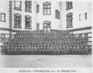 greres Bild - Foto Soldaten IR 115 1938
