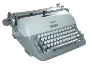 greres Bild - Schreibmaschine Adler1958