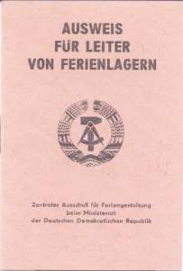 enlarge picture  - citation GDR school