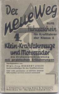 greres Bild - Heft Fhrerschein 1945