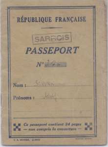 enlarge picture  - passport Saarland French