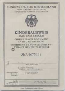enlarge picture  - id card child Germany