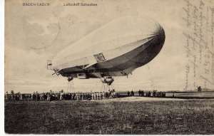 enlarge picture  - Postkarte Zeppelin   1915
