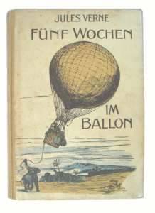 enlarge picture  - book Verne Jules balloon