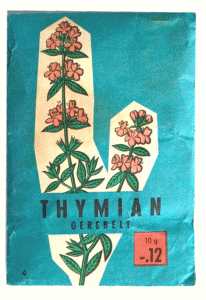enlarge picture  - food herbs Thymian