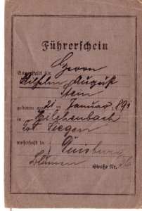 enlarge picture  - driving licence Duisburg