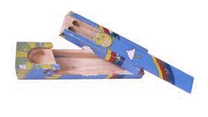 enlarge picture  - pencil box wood