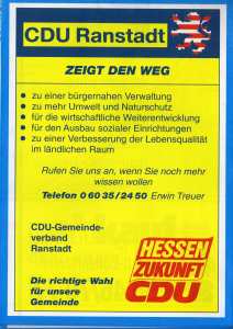 greres Bild - Wahl CDU Gemeinde 2003