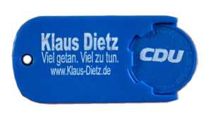 enlarge picture  - election gift chip CDU