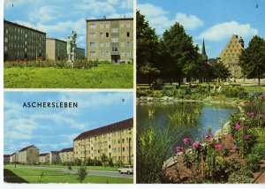 greres Bild - Postkarte DD Aschersleben