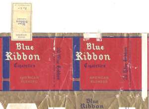 enlarge picture  - cigarette Blue Ribbon box