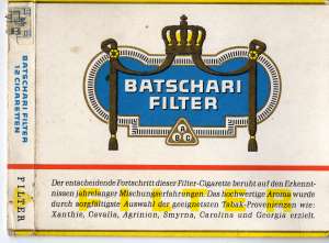 enlarge picture  - cigarette Batschard box