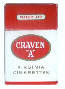 enlarge picture  - cigarette Craven box