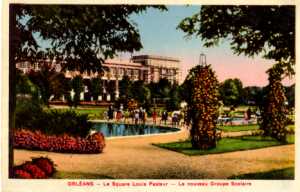enlarge picture  - postcard F Orleans   1940