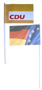 greres Bild - Fahne Winkfhnchen CDU