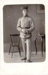 enlarge picture  - postcard soldier Prussian