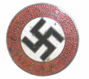 enlarge picture  - badge NSDAP party