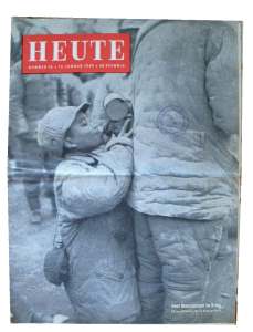 enlarge picture  - news magazine Heute  1949