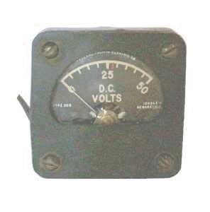 enlarge picture  - airplane instrument Volts