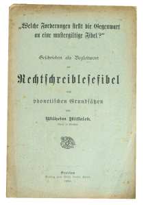 greres Bild - Heft Schule Deutsch  1900