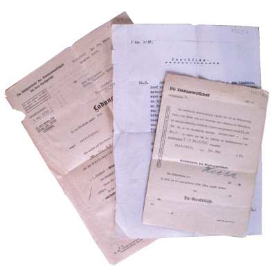 greres Bild - Brief Parteigericht 1944