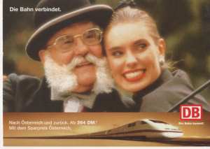greres Bild - Postkarte Bundesbahn 2000
