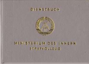 enlarge picture  - id card prison quard GDR