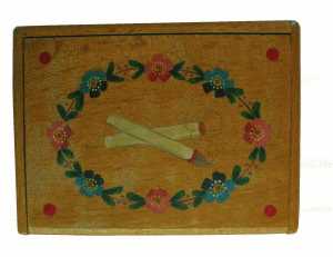 enlarge picture  - cigarette box wood 1947