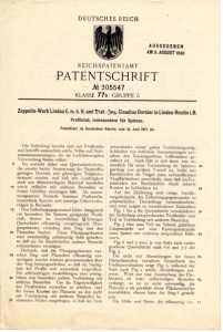 greres Bild - Archiv Luftfahrt D Patent