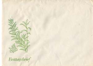 enlarge picture  - letter fdc GDR plants