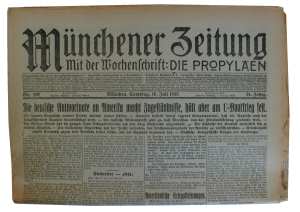 enlarge picture  - newspaper Munich 1915