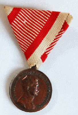 enlarge picture  - medal Austria bravery