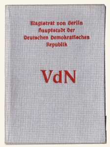 greres Bild - Ausweis NS Opfer DDR 1978