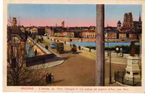 enlarge picture  - postcard Orleans France
