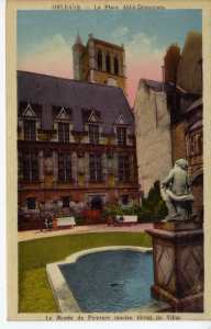 greres Bild - Postkarte F Orleans 1940