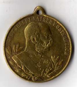 enlarge picture  - medal Austria Franz Josef